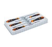 Jeu de 5 tournevis TORX Tamper-Resistant avec poignée en caoutchouc B219.035 Bahco