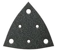 Fein Feuille abrasive Delta 63717110043, bande auto-agrippante perforée, Grain 80, 80 mm, 5 pièces