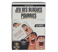 JEU DE 50 BLAGUES POURRIES Multicolore