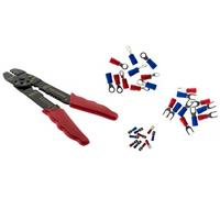 Zenitech – Lot de 50 cosses assorties avec pince à sertir