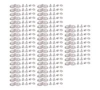 Jeu de 50 Ensembles de Rivets Métalliques, Fixations à Arches 13x30mm avec Rivets et Caps 8mm - Fixation Robuste, Résistance à l’Usure, Idéal pour Cuir et Couture