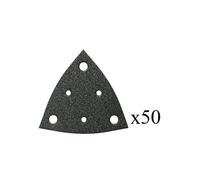 Jeu De 50 Triangles Abrasifs Fein Perforés Grain 60