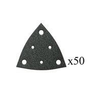Jeu De 50 Triangles Abrasifs Fein Perforés Grain 60