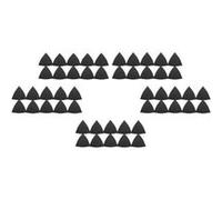 Feuille abrasive Delta avec bande auto-agrippante, non perforé Fein 63717084013 Grain 100 Cote d'encoignure 80 mm 50 pc(s)