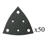 Fein Fein Feuilles abrasives, perforées, Longueur d’arête 80 mm Quantité:50