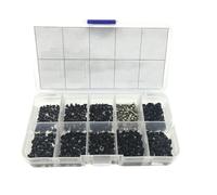 Jeu de 500 vis universelles pour ordinateur portable, petites vis M2/M2.5/M3 M2.5 M3 Petites vis d'ordinateur