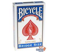 Jeu de 52 cartes : BICYCLE Rider Back bleu Format Bridge