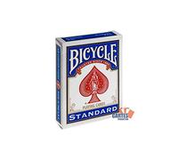 Jeu de 54 cartes Bicycle Bleu: Magie Blanc Recto-Verso
