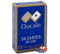 Jeu de 54 cartes : Ducale Bleu-Format : Bridge-Index : 4/regular by Ducale