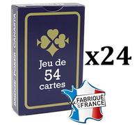 Jeu de 54 Cartes - Gauloise Bleue - Lot de 24