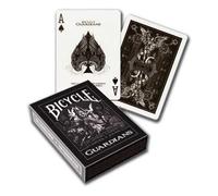 Bicycle Cards Jeu de cartes Guardians – 54 cartes – Argenté