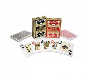 Jeu de 54 Cartes qualité Casino - 100% plastique