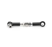 Jeu de 6 Biellettes de Direction RC Réglables pour des Performances Améliorées dans Les Voitures RC 1/10, en Alliage D'aluminium Durable et (Black)