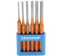 Jeu de 6 chasse-goupille dans un support en PVC Gedore 8757670
