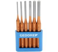 Jeu de 6 chasse-goupille dans un support en PVC Gedore 8757670