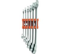 Jeu de clés mixtes à cliquet TOOLCRAFT 824124 6 pièces 8 - 19 mm