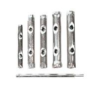 Jeu De 6 Clés à Douille 8-17 Mm 35d191 Top Tools