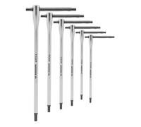 Jeu de 6 Clés en T avec barre coulissante - FACOM - 84TCD.J6PB - Tailles 2,5 à 8 mm