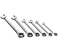 Jeu de 6 clés mixtes à cliquet MOB