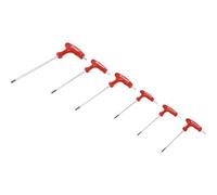 JEU DE 6 CLES TORX EXTRA LONGUES T10 A T40 - TOURNEVIS POIGNEE en T