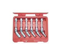 jeu de 6 douilles articulees extra longues chrome vanadium - Oc-pro