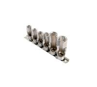 jeu de 6 douilles ouvertes de 10 a 19 mm - laser tool 4984 -