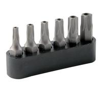 Jeu de 6 embouts 1/4'' Torx® sur rack plastique SAM OUTILLAGE