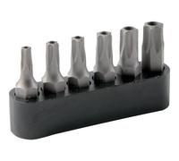Jeu de 6 embouts 1/4'' Torx® sur rack plastique SAM OUTILLAGE