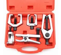 Jeu de 6 Extracteurs de Rotules et Bras Pitman TSX TOOL Acier Forgé Traitement Thermique Mallette Incluse Compatible Voitures Camions SUV