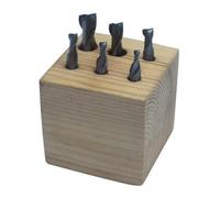 Jeu de 6 fraises 2 coupes de finition HOLZMANN ffs6