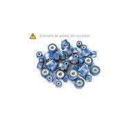 Motodak Jeu de 6 Galets POLINI 20x17mm, 11,8g, Violet
