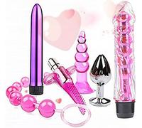 Jeu de 6 Jouets de Couple Roses de différentes Formes et Tailles