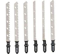 Jeu de 6 lames spéciales pour scie sauteuse RYOBI One+ RAK6JSBW