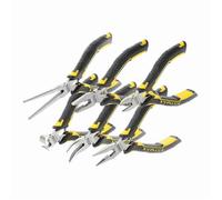 Jeu de 6 Mini Pinces - STANLEY FATMAX FMHT0-80541 - Poignée Bi-Matière Ergonomique