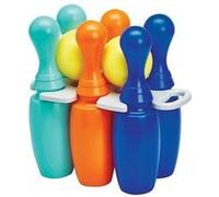 Jeu de 6 Quilles 2 boules Kit de Bowling pour Enfants Multi G