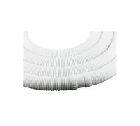 Jeu de 6 Sections de Tuyaux, 6 x 1m, pour Robots Nettoyeurs de Piscine Hydrauliques, Blanc, W69100