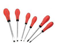 Jeu de 6 tournevis Fente et Phillips - 4 Fente + 2 Philips MOB