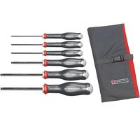 Facom Jeu de 6 tournevis ATWSH.JT6 PROTWIST® – 6 pans émmanchés, tête sphérique