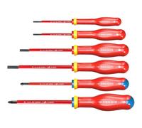 Jeu de 6 tournevis Protwist isolés FACOM ATDVE.J6PB 1000V
