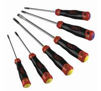 SAM Outillage Jeu de 6 tournevis TJ2 S1 fente et Pozidriv