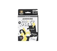 Jeu de 60 cartes action ou vérité en noir et blanc - -