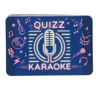 Jeu de 60 cartes quiz sur le thème du karaoké - - ALTOBUY Bleu