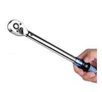 Jeu de 7 clés dynamométriques 10-60 N·m - Tête réversible à 72 dents - Précision ± 3 % - Acier chromé vanadium trempé - Pour mécanicien