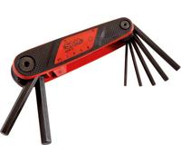 Jeu de 7 cles males de 2,5 a 10 mm + clip SAM OUTILLAGE - 62MP7FME