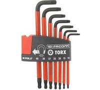 Jeu de 7 clés mâles Torx - Resistorx - FACOM - 89SR.J7PB G