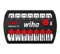 Jeu de 7 embouts BitBuddy TY PZ-Torx 49mm WIHA + attache-ceinture - 42118 G