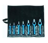 Jeu de 7 emporte-pièces pour le découpage de caoutchouc, matériaux d'étanchéité et autres matériaux tendres