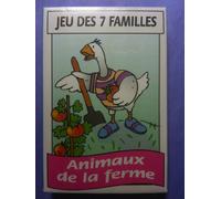 Jeu de 7 familles "Animaux de la ferme" (42 cartes)