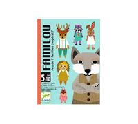 Jeu de 7 familles coopératif - DJECO - Familou - Carte de jeu - Enfant - Mixte