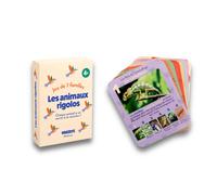 Jeu De 7 Familles, Les Animaux Rigolos Beige TU